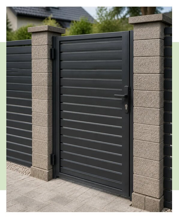 Калитка для забора в Арзамасе по цене от 9232 р. | ЗаборЭксеперт-Рзм